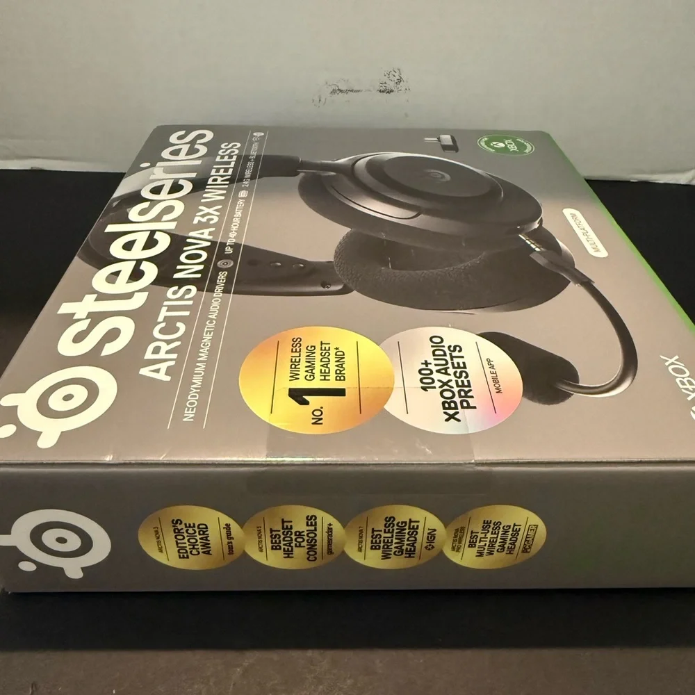 SteelSeries Arctis Nova 3X Wireless Headset - Black